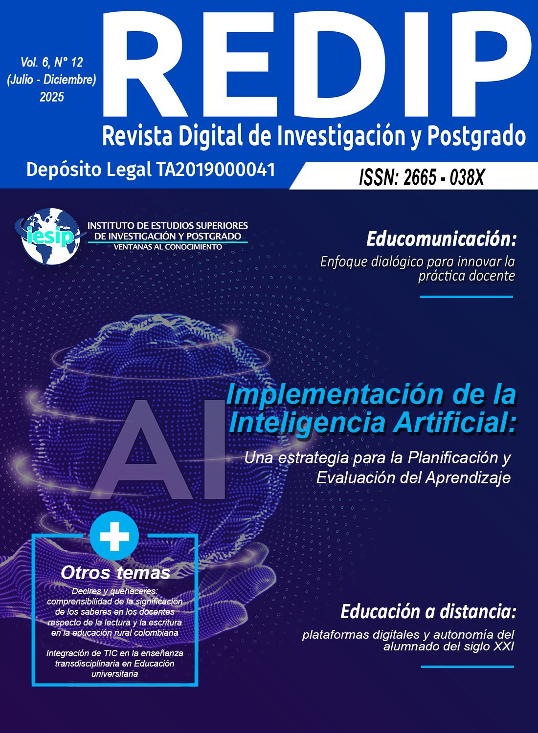 Ver Vol. 6 Núm. 12 (2025): Julio/Diciembre
